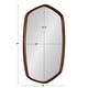 preview thumbnail 16 of 29, Kate and Laurel McLean Oval Wood Framed Mirror