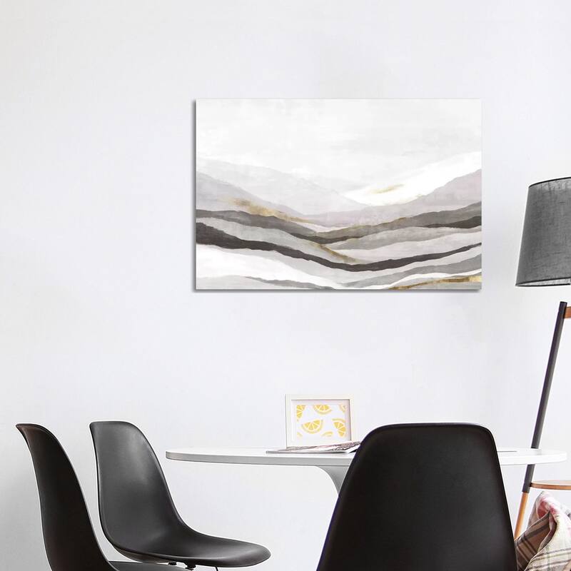 iCanvas "Far Away Land II Neutral Version " by Eva Watts Canvas Print - 26x40x1.5