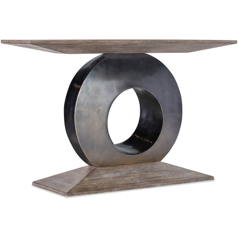 Hooker Furniture 6850-85004 Modern Mood 18" Wide Wood Top Oak Console