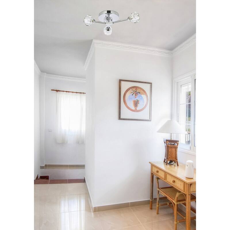 Indigo Home 3 Light Flush Mount - N/A