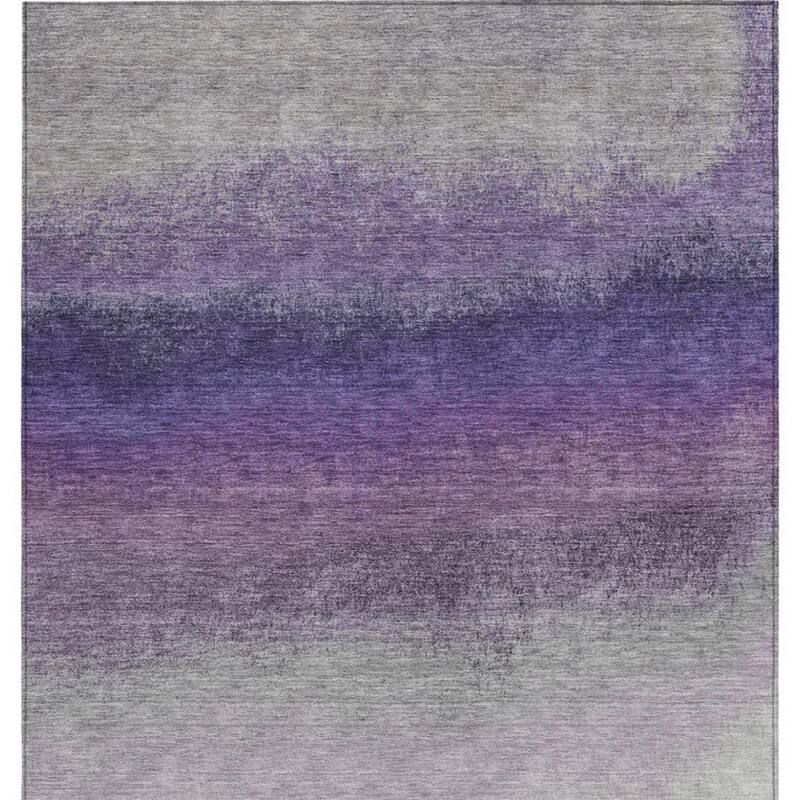 HomeRoots Ombre Transitional Rectangle Outdoor Rug
