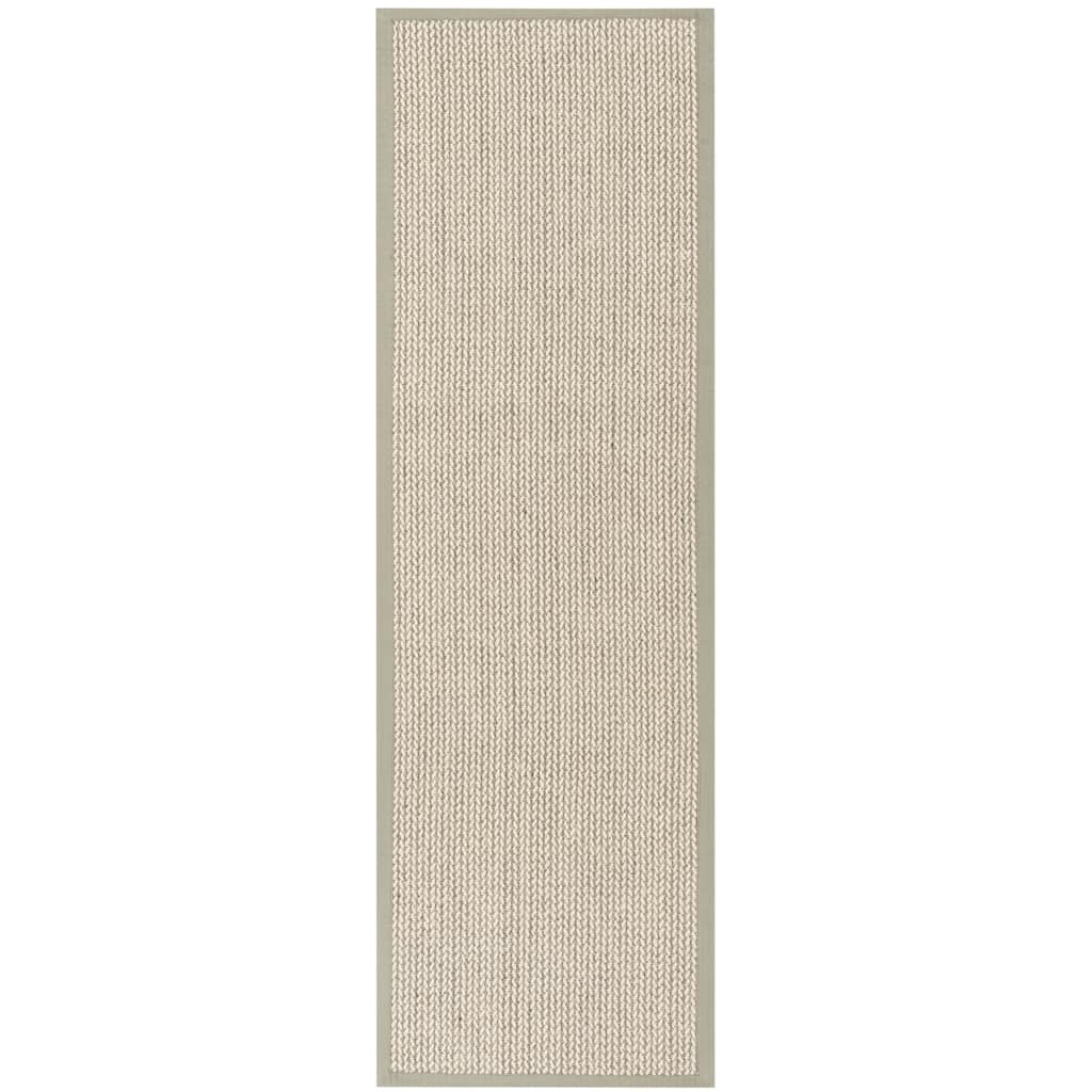 SAFAVIEH Natural Fiber Evia Sisal & Wool Rug