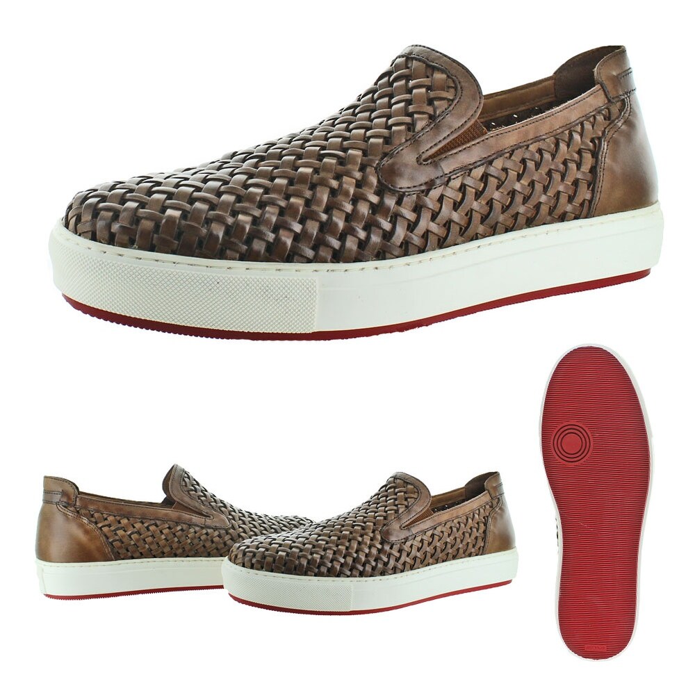 clark leather sneakers