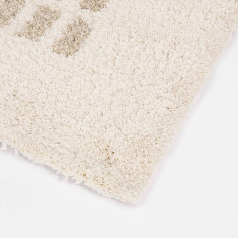 Thaddeus Geometric Shag Area Rug