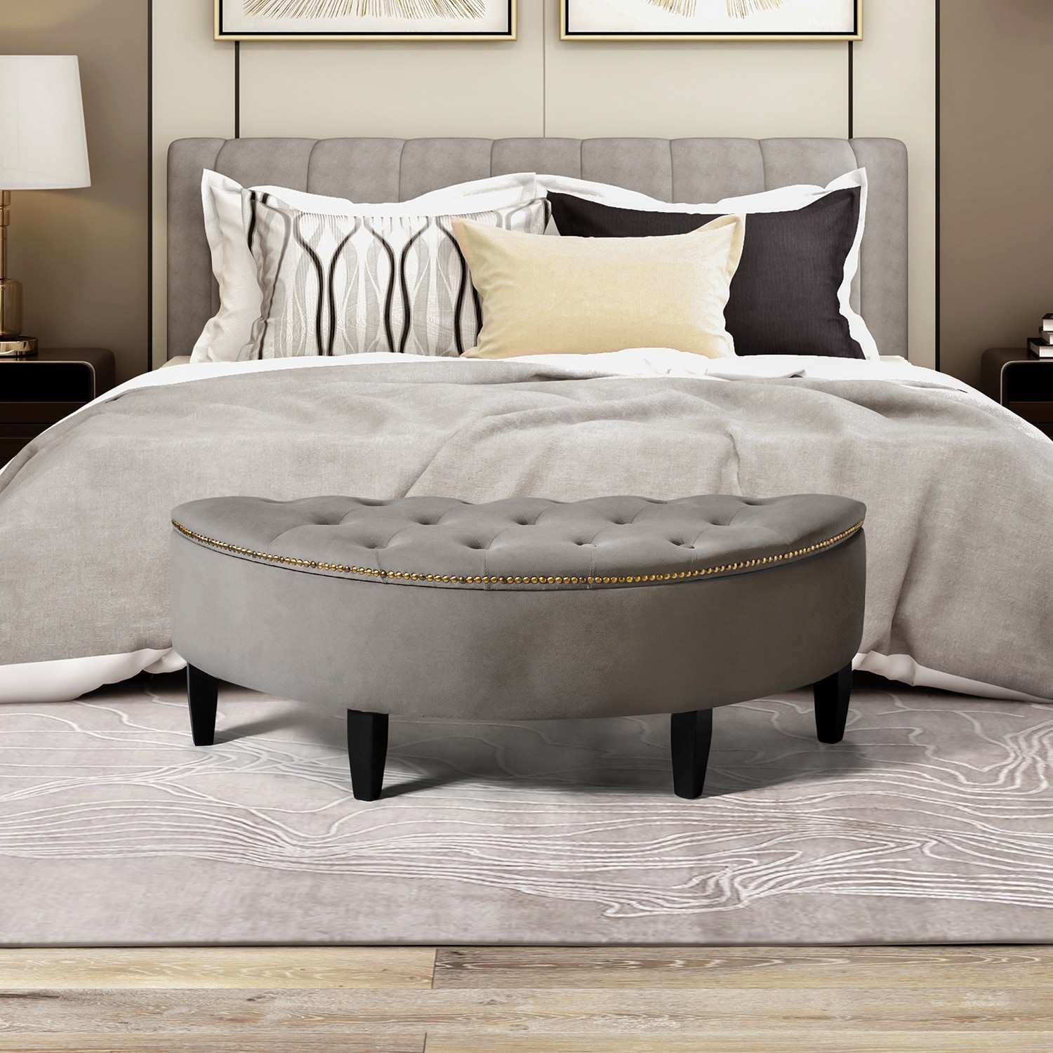 Settee bench online with storage