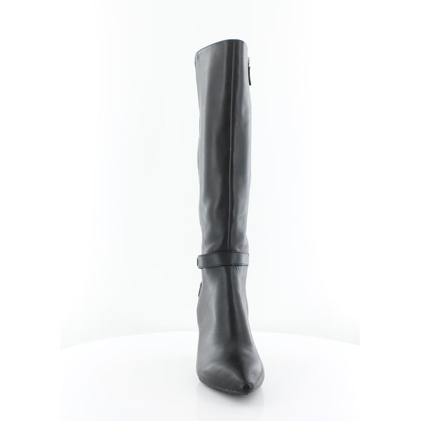 tahari boots black