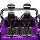 preview thumbnail 60 of 98, 24V Dual Motor Kids Ride-On Truck with Parental Control, Bluetooth, MP3, Four-Wheel Suspension, LED Lights,Spacious Two Seats