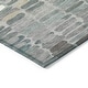 preview thumbnail 6 of 5, Machine Washable Indoor/ Outdoor Modern Caps Chantille Rug