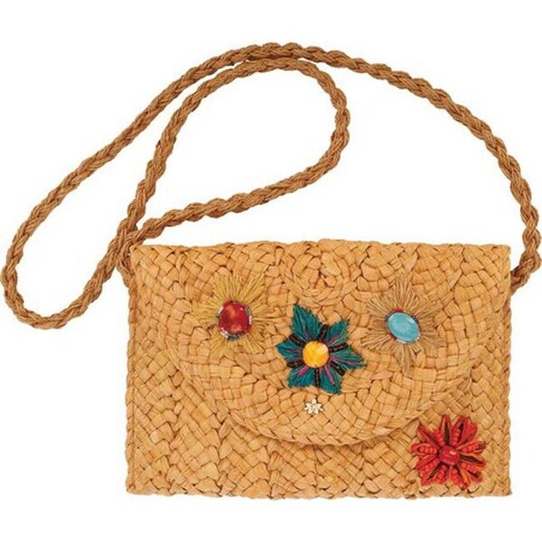 embroidered cross body bag