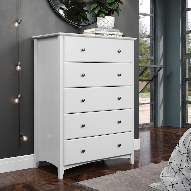 Shaker Style 5 Drawer Chest