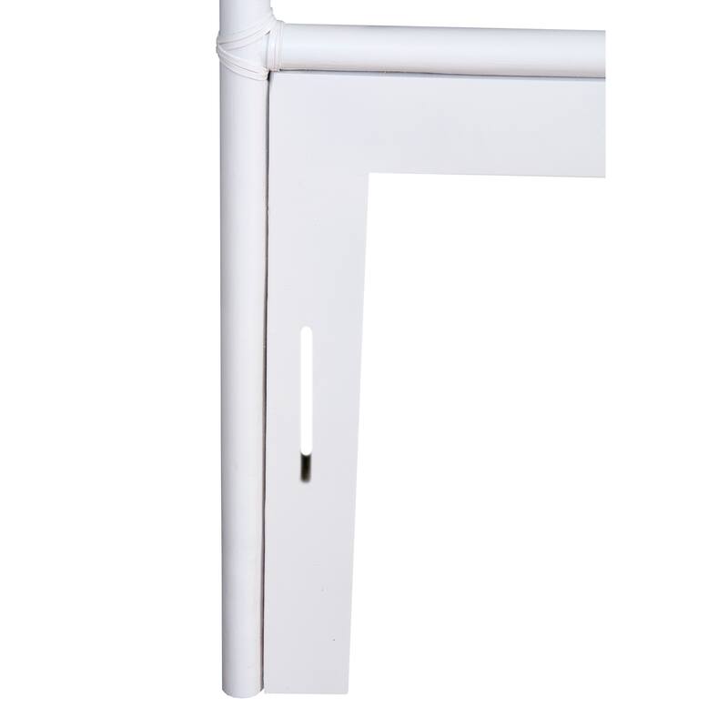 Handmade Natural Wood And Rattan Headboard by East at Main