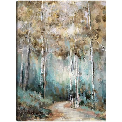 Winding Way By Studio Arts Canvas Art Print