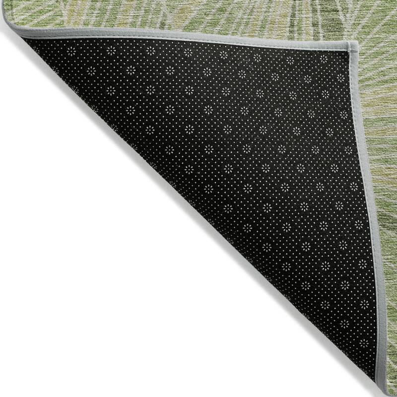 HomeRoots Geometric Transitional Rectangle Outdoor Rug