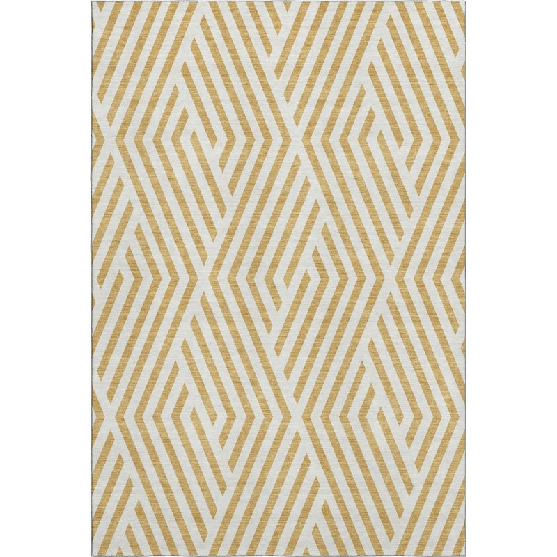 Premium Washable Super Soft Contemporary Geo Mayfield Rug