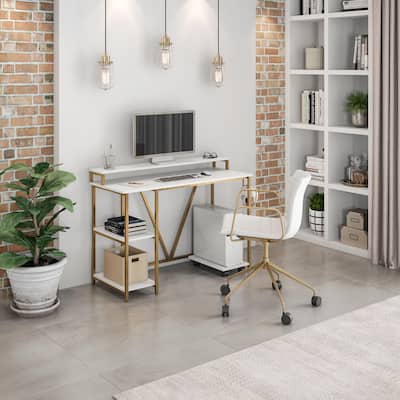 Versatile Industrial Writing Desk with Advanced Features for Enhanced Productivity