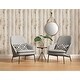 preview thumbnail 2 of 3, Galerie Wallcoverings Woods and Wicker Collection Wood Stripe Effect Matte Finish Vinyl on Non-woven Wallpaper Roll