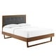 preview thumbnail 20 of 48, Willow Queen Wood Platform Bed With Angular Frame