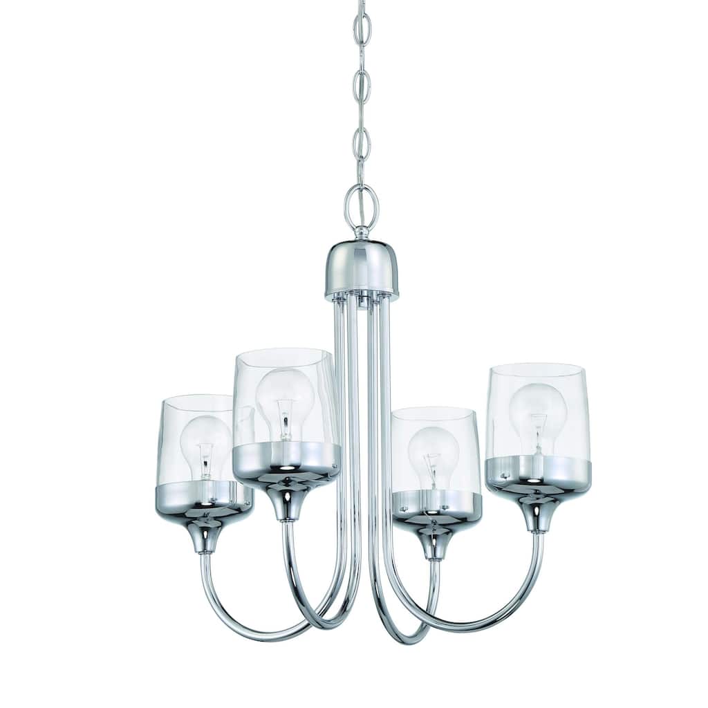 Craftmade 58124 Wrenn 4 Light 20" Wide Chandelier