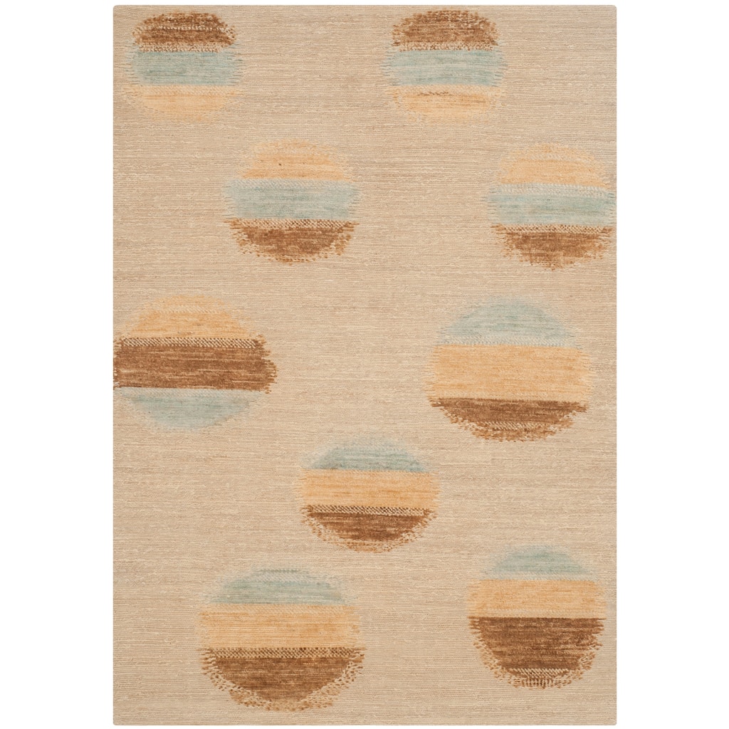 SAFAVIEH Hand-knotted Santa Fe Lata Modern Wool Rug