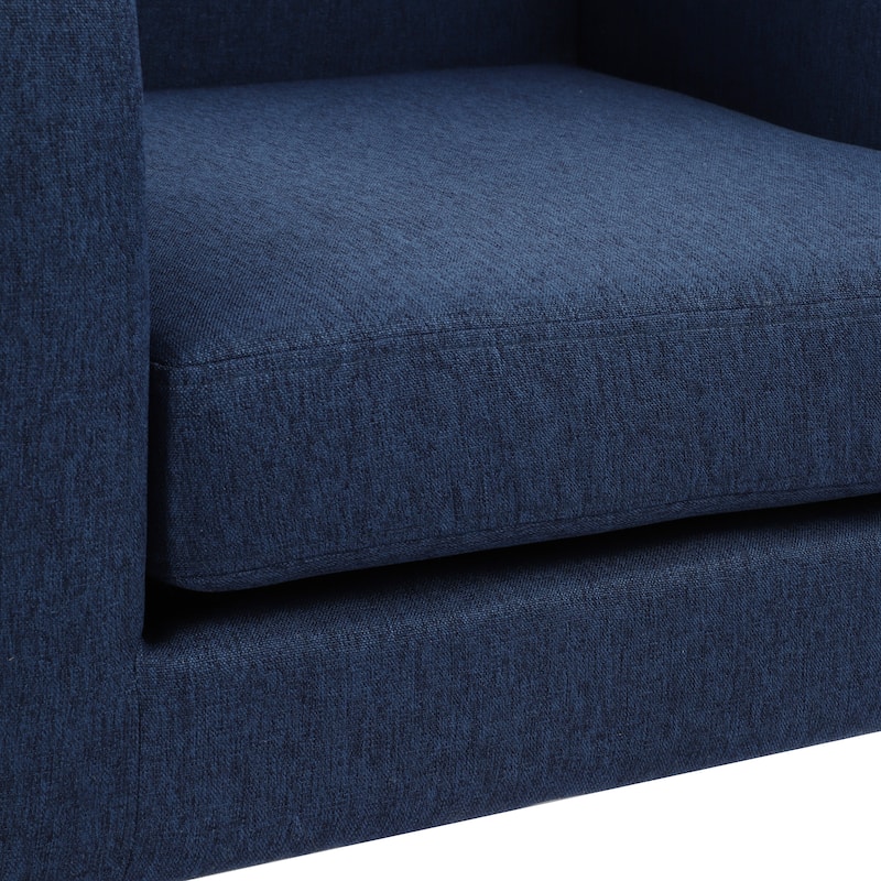 Mid Century Fabric Modern Accent Chair Armchair