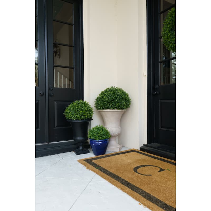 Faux Boxwood Topiary - Sphere