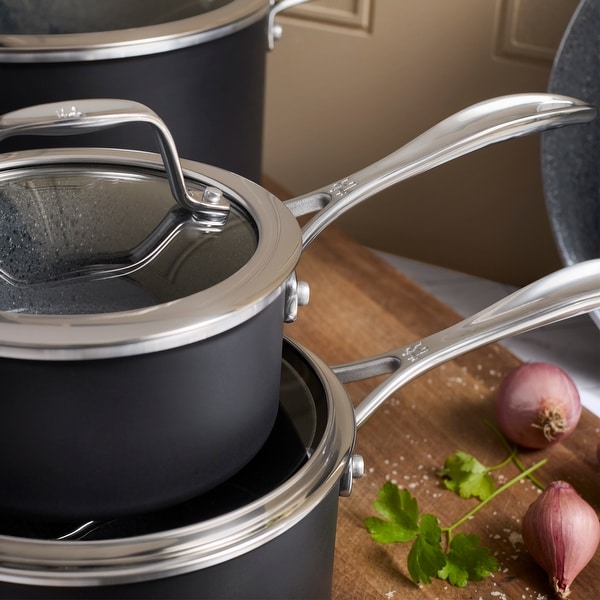 Henckels Capri Ceramic 11-pc Aluminum Ceramic Nonstick Cookware