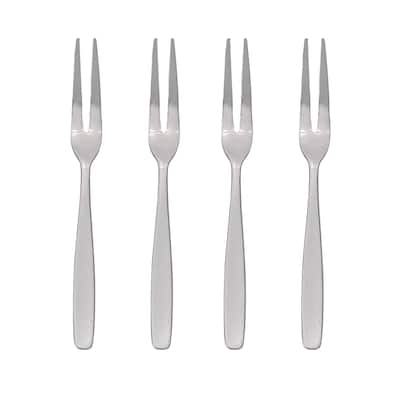 Maine Man Escargot Seafood Cocktail Appetizer Fork, Set of 8
