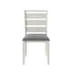 preview thumbnail 11 of 13, VECELO 47" Square Dining Table Set, Modern Dining Table and Chairs Set for 4-6 Person