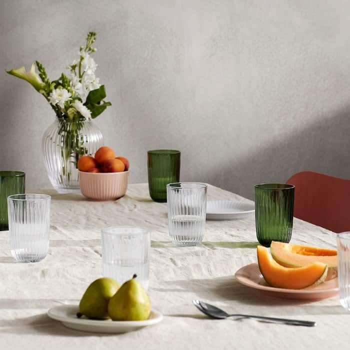 Kähler Hammershøi Tumbler, V: 12.5 oz, 4 pcs.