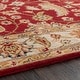 preview thumbnail 4 of 5, Hand-tufted Kaiser Red Wool Area Rug - 6' Square