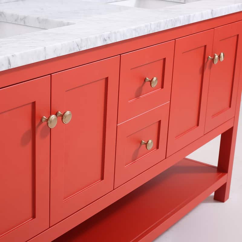 Winslow 60" Double Bathroom Vanity Set