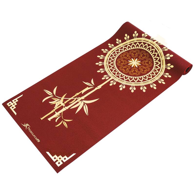 ProsourceFit Printed Yoga Mat, 3/16-in (5mm)
