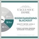 preview thumbnail 4 of 13, ATI Home Alfie Room Darkening Blackout Grommet Top Curtain Panel Pair