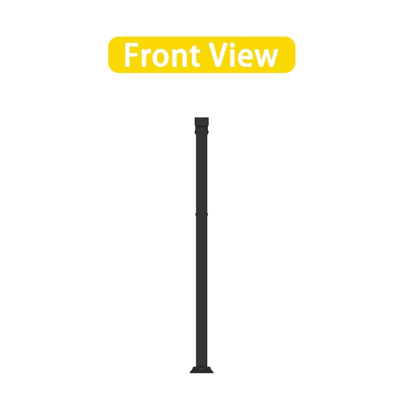 Sturdy Aluminum Stair Rail for Home, Hotel, Garden Choose from 3 Sizes