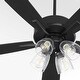preview thumbnail 12 of 10, Quorum International 4525-24 Ovation 52" 5 Blade Indoor Ceiling Fan