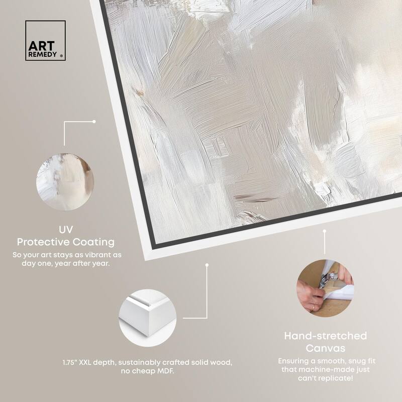 Faded Textured I Canvas by Art Remedy