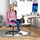 preview thumbnail 5 of 41, Height-adjustable Ergonomic Kids Desk Chair with Universal Casters-Blue