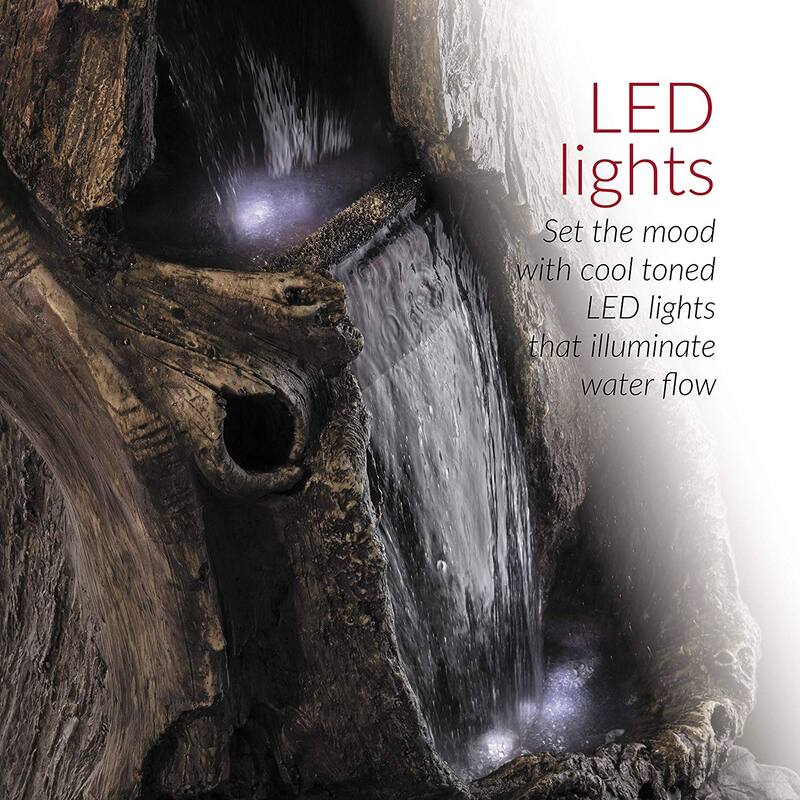 Alpine's Rain Forest Waterfall Edition Inch with LED lights