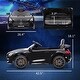 preview thumbnail 10 of 16, 12V Licensed Mercedes-Benz AMG GTR Ride-On Car for Kids with Remote Control, Music, Lights - Electric Vehicle