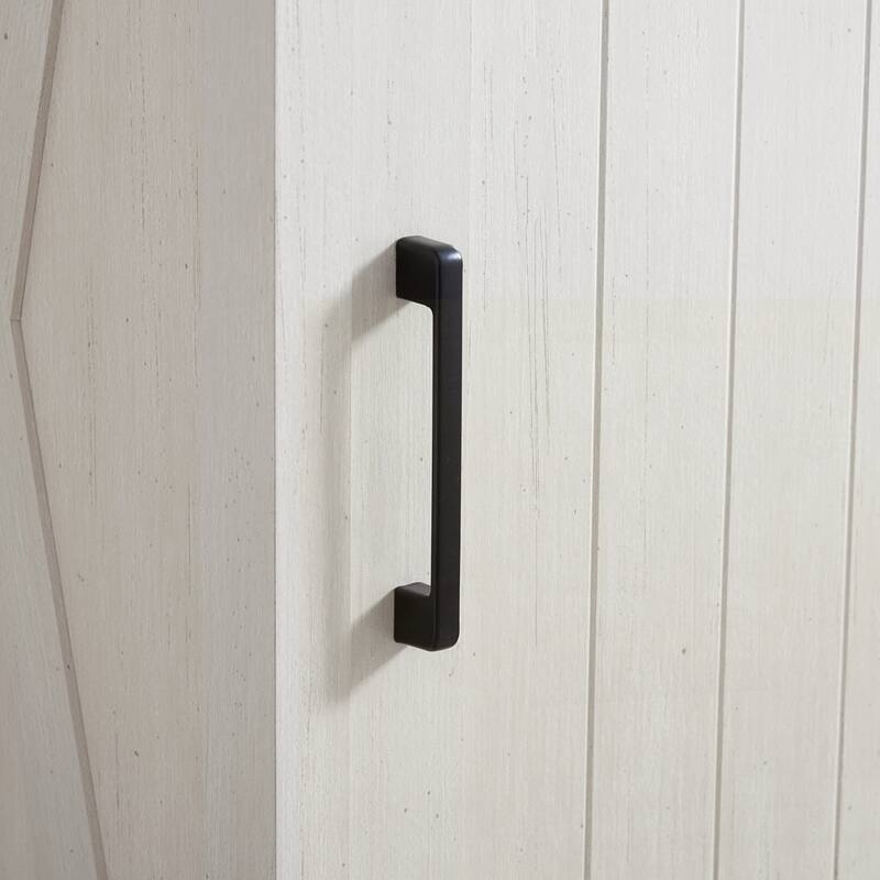 Storage Organizer Dresser with Sliding Barn Door