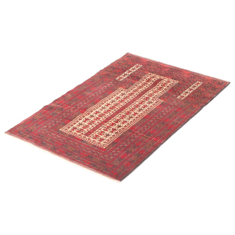 Teimani Tan Rug 2'10" x 4'6" - 2'10 x 4'6