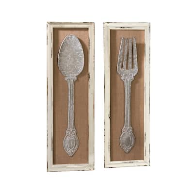 Spoon and Fork Wall Art - 10 x 31.5