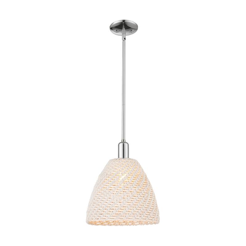 Innovations Lighting Downtown Urban - Natural Ballston Dome - 1 Light 12" Stem Hung Mini Pendant