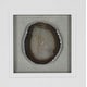 preview thumbnail 3 of 6, HUJI Agate Slice Shadow Box Wall Decor