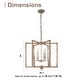 preview thumbnail 8 of 7, CurveCurio 24" Rustic Wood Chandelier with Candle-Style Light Base and 70" Adjustable Chain for Dining Room Elegance