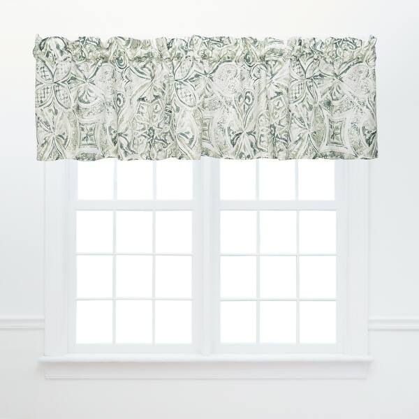 slide 1 of 4, Irina Green Valance Collection