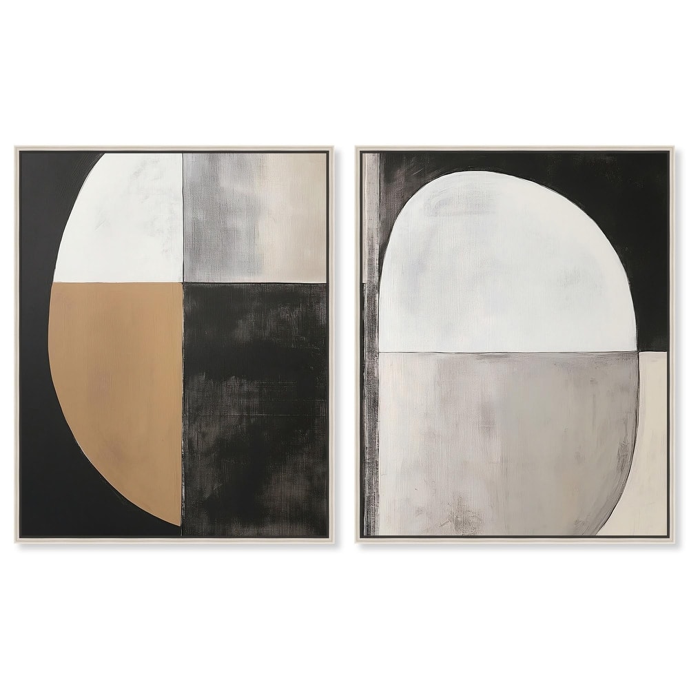 Tonal Rhythm Canvas Set of 2 by Art Remedy