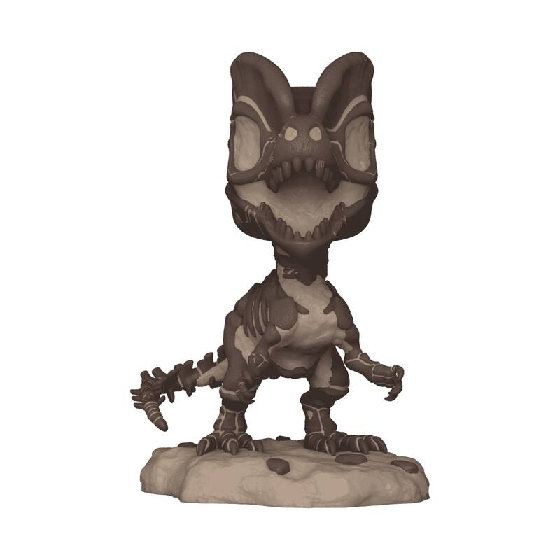 Funko POP! Movies Jurassic World Dilophosaurus (Fossil) 3.75" Vinyl Figure (#1680) - Multi-Color