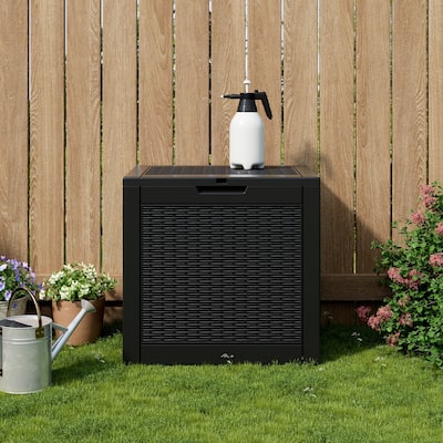 30 Gal. Resin Outdoor Gargen Storage Deck Box