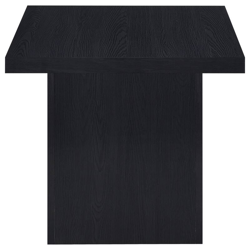 Exeter Black Square End Table